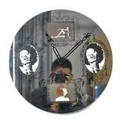 欧式时尚大钟表挂钟客厅壁挂墙式多功能电子钟相框钟创意艺术摆件