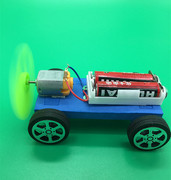 EVA空气动力小车电动风力车拼装模型科技小制作DIY手工制作器材料