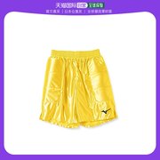 日本直邮美津浓男士足球运动守门员短裤付防撞垫紧身黄色2XL