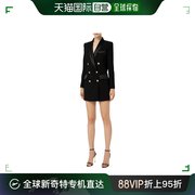 香港直邮潮奢elisabettafranchi女士双排扣连衣裙ab42036e2