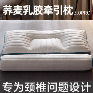 荞麦枕头枕芯睡觉专用整头芯家用一对装男颈枕颈椎枕护颈椎助睡眠