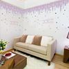 紫藤花墙贴纸客厅电视背景，沙发墙贴纸，卧室温馨浪漫走廊装饰贴画