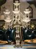 欧式水晶烛台玻璃婚庆婚礼烛台，家用浪漫烛光晚餐，台灯北欧装饰摆件