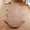 小沙纯羊毛整张羊毛地毯卷毛羊毛沙发垫地垫床边客厅卧室客厅坐垫