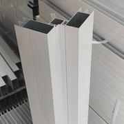 瓷砖橱柜转角山型槽立柱 封边槽拐角90度直角 砖夹灶台铝合金配件