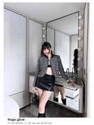 7211时尚淑女名媛，韩版流行高级感洋气休闲上衣，小香风外套女潮