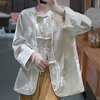 新中式女装秋冬款唐装中国风，小棉袄盘扣上衣，2023复古改良汉服外套