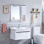 pvc浴室柜组合小户型卫浴柜，卫生间洗脸洗手台盆柜洗漱台60公分主