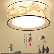 新中式吸顶灯卧室灯具圆形，led客厅餐厅灯具，简约现代灯书房中国风