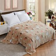 冬季珊瑚毛绒绒毯子铺床薄款床单单人冬天午睡沙发盖毯空调小毛毯