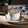 美式陶瓷咖啡杯套装复古商用下午茶杯子家用美式浓缩专业咖啡杯碟