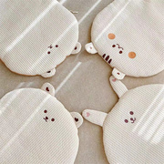 韩系婴儿刺绣棉双面床垫儿童幼z儿园午睡便携折叠垫子新生儿床垫