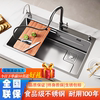 厨房洗菜盆家用加厚手工，纳米304不锈钢大单，槽洗碗池槽洗菜池水槽