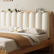 实木床现代简约1.8m软包双人床1.2m经济型小户型出租房用单人床架