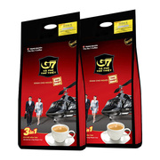 越南版进口G7咖啡1600g*2袋中原g7三合一速溶咖啡粉特浓100条