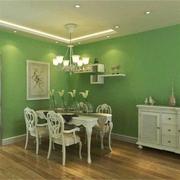 室内草绿色浅绿色清新环保水性涂料自刷覆盖翻新涂料墙面乳胶漆
