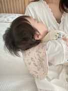 婴儿拍嗝巾垫肩防吐奶超软宝宝围兜纯棉纱布，小方巾新生儿口水巾