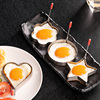 304不锈钢煎蛋模具煎鸡蛋神器模型煎蛋器爱心形荷包蛋米饭团磨具