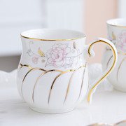 ins陶瓷杯子创意水杯客厅，喝水马克杯咖啡牛奶杯，套装家用欧式茶杯