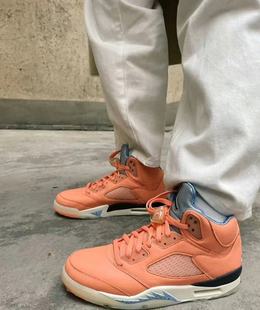 Air Jordan 5 AJ5 DJ Khaled联名限量 橙色复古篮球鞋 DV4982-641