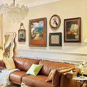 盛迪法式装饰画复古客厅美式小众壁画卧室，2023沙发背景挂画