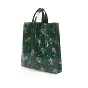 料墨绿玫瑰服装塑料手提袋子包装袋胶袋大衣外套衣服袋子