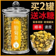 桐乡胎菊菊花黄山贡菊杭白菊散装可搭枸杞