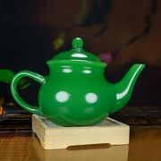 玉石茶壶碧玉色玉石茶壶泡茶壶茶杯单壶中式功夫养生泡茶茶具全套
