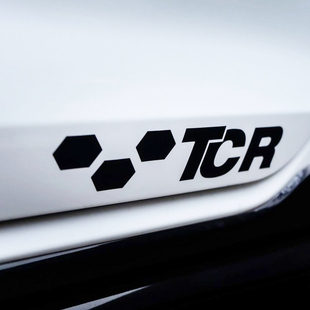 大众高尔夫7/7.5GTI/golf 8改装车身车门TCR字母贴后尾箱车尾贴纸