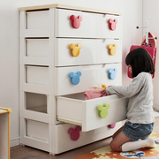 日本爱丽思塑料儿童，抽屉式宝宝衣柜，衣服储物箱收纳柜五斗柜爱丽丝