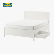 IKEA宜家TONSTAD图恩斯塔床架床底储物现代出租房卧室简约家用