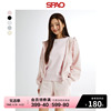 spao韩国同款2024年春季女士，休闲纯色连帽开衫卫衣spmze23g01