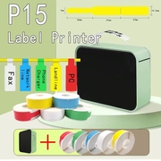线缆标签打印机便携蓝牙打印机手持P15防水电线网线不干胶标签机