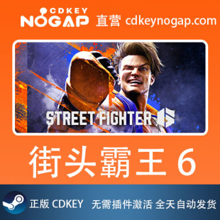 街头霸王6Steam国区正版激活码CDkey Street Fighter 6 街霸6