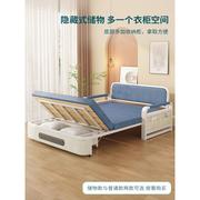 沙发床折叠两用科技布床小户型网红款阳台多功能床伸缩床2023