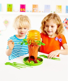 ELC英国儿童益智玩具宝宝专注力培养亲子游戏数数认知蜜蜂树