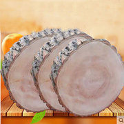 柳木菜墩菜板实木家用案板圆形加厚肉墩木墩砧板切菜板