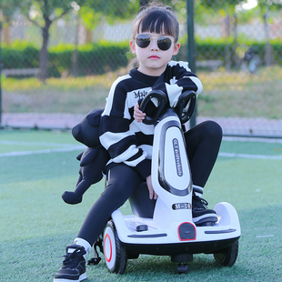 网红儿童电动车宝宝，遥控漂移车可坐小孩，玩具车婴幼充电平衡车