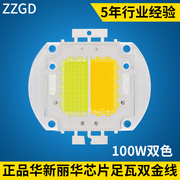 帕灯舞台灯面光灯LED100W光源 集成灯珠 COB100W双色大功率