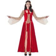m-xl欧美希腊女神连衣裙，万圣节服装阿拉伯复古宫廷长裙z长袍礼