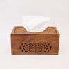 花梨木纸巾盒榫卯实木餐纸盒客厅抽取式卫生纸盒家用复古创意卫生