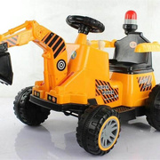 儿童挖掘机可坐可骑大号电动挖土机，玩具车大号勾机男孩工程车遥控