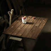 拍照木板做旧实木老木板背景，板m复古美食摄影背景拍照桌面场景道