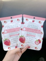 日本puresmile酸奶草莓，蜂蜜面膜精华补水保湿滋润提亮修护1片
