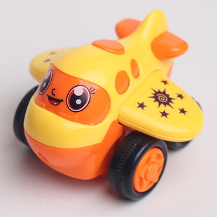 乐凡卡通可爱萌儿童惯性玩具车男孩女孩宝宝耐摔塑胶小飞机小汽车