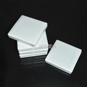 线盒盖板86线盒盖板，pvc线盒白板盖白盖板工程，款暗盒保护盖接线盒