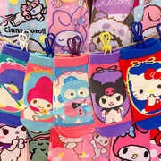 出口日本可爱卡通袜子kitty库洛米，pc狗玉桂，美乐蒂儿童袜子女童袜