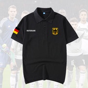 德国deutschland世界杯足球队服球迷服男女定制短袖t恤半袖polo衫