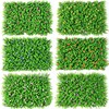 仿真尤加利塑料草坪绿植花草植物人工草坪垫子假草皮墙面室内装饰