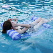 浮床充气浮椅水上漂浮垫躺椅儿童游泳装备浮板浮排泳池玩具浮